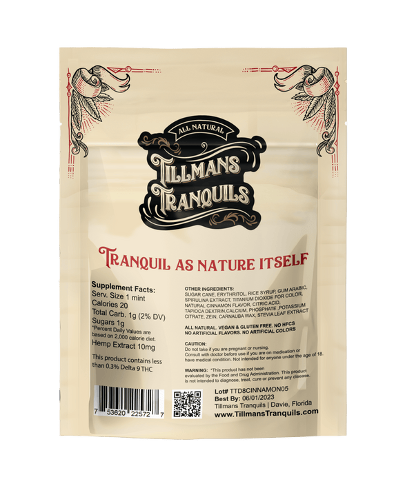 cinnamon delta 8 mints ingredients